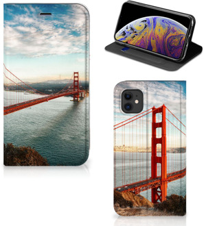 B2Ctelecom iPhone 11 Book Cover Golden Gate Bridge