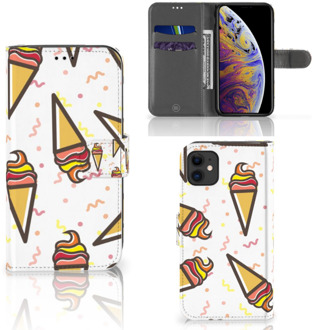 B2Ctelecom iPhone 11 Book Cover Icecream