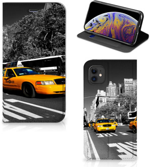 B2Ctelecom iPhone 11 Book Cover New York Taxi