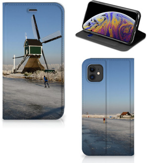 B2Ctelecom iPhone 11 Book Cover Schaatsers Friesland