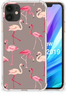 B2Ctelecom iPhone 11 Case Anti-shock Flamingo