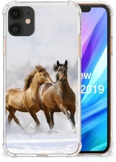 B2Ctelecom iPhone 11 Case Anti-shock Paarden