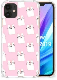 B2Ctelecom iPhone 11 Case Anti-shock Sleeping Cats