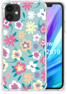 B2Ctelecom iPhone 11 Case Flower Power