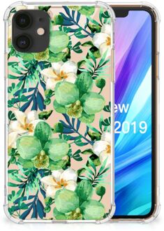 B2Ctelecom iPhone 11 Case Orchidee Groen