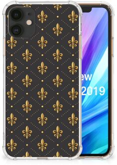 B2Ctelecom iPhone 11 Doorzichtige Silicone Hoesje Franse Lelie