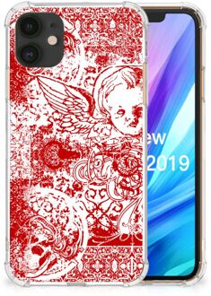 B2Ctelecom iPhone 11 Extreme Case Angel Skull Red