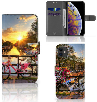 B2Ctelecom iPhone 11 Flip Cover Amsterdamse Grachten