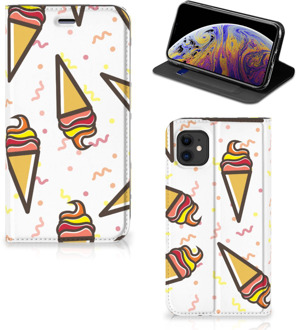 B2Ctelecom iPhone 11 Flip Style Cover Icecream