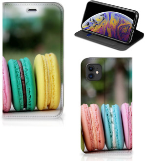 B2Ctelecom iPhone 11 Flip Style Cover Macarons