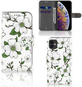 B2Ctelecom iPhone 11 Hoesje Dogwood Flowers