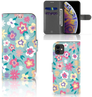 B2Ctelecom iPhone 11 Hoesje Flower Power