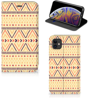 B2Ctelecom iPhone 11 Hoesje met Magneet Aztec Yellow