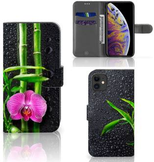 B2Ctelecom iPhone 11 Hoesje Orchidee