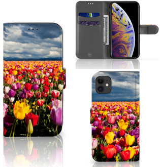 B2Ctelecom iPhone 11 Hoesje Tulpen