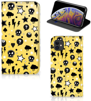 B2Ctelecom iPhone 11 Mobiel BookCase Punk Yellow