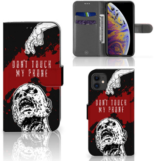 B2Ctelecom iPhone 11 Portemonnee hoesje Zombie Blood