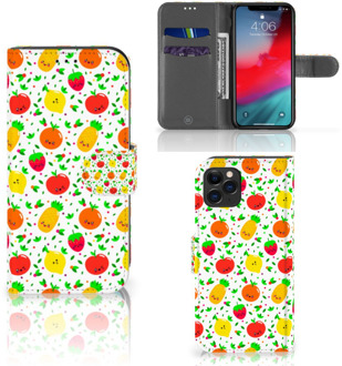 B2Ctelecom iPhone 11 Pro Book Cover Fruits