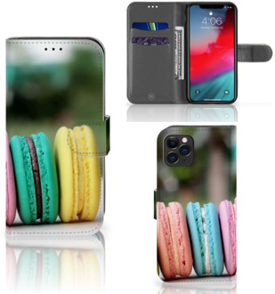 B2Ctelecom iPhone 11 Pro Book Cover Macarons