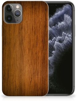 B2Ctelecom iPhone 11 Pro Bumper Hoesje Donker Hout