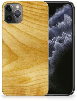 B2Ctelecom iPhone 11 Pro Bumper Hoesje Licht Hout