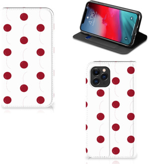 B2Ctelecom iPhone 11 Pro Flip Style Cover Cherries