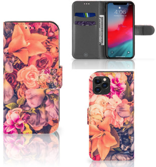 B2Ctelecom iPhone 11 Pro Hoesje Bosje Bloemen