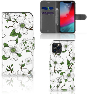 B2Ctelecom iPhone 11 Pro Hoesje Dogwood Flowers