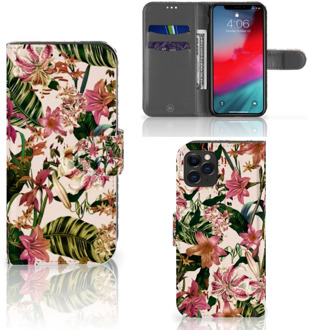 B2Ctelecom iPhone 11 Pro Hoesje Flowers