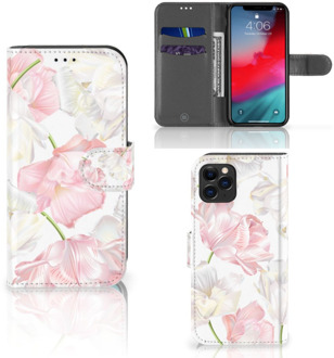 B2Ctelecom iPhone 11 Pro Hoesje Lovely Flowers