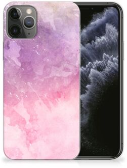 B2Ctelecom iPhone 11 Pro Hoesje maken Pink Purple Paint