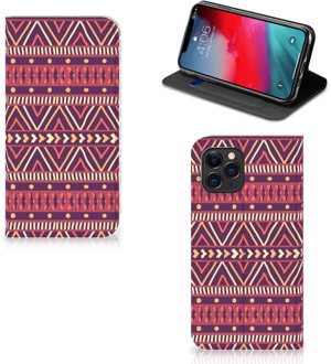 B2Ctelecom iPhone 11 Pro Hoesje met Magneet Aztec Purple