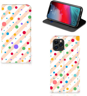 B2Ctelecom iPhone 11 Pro Hoesje met Magneet Dots