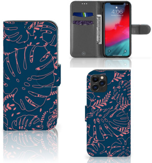 B2Ctelecom iPhone 11 Pro Hoesje Palm Leaves