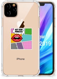 B2Ctelecom iPhone 11 Pro Max Anti Shock Bumper Case Popart Princess