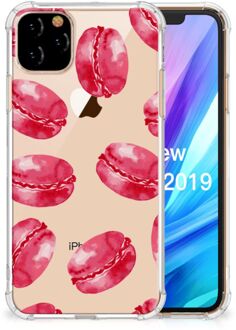 B2Ctelecom iPhone 11 Pro Max Beschermhoes Pink Macarons