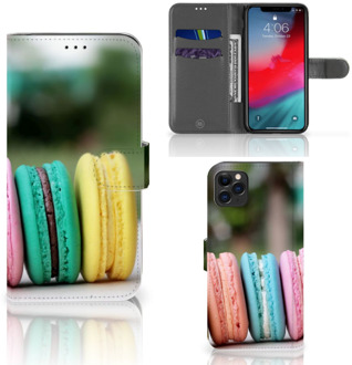 B2Ctelecom iPhone 11 Pro Max Book Cover Macarons