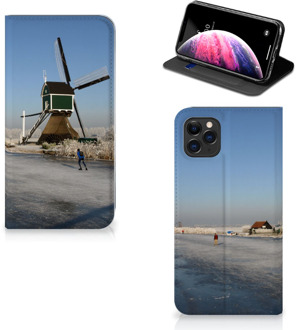 B2Ctelecom iPhone 11 Pro Max Book Cover Schaatsers Friesland