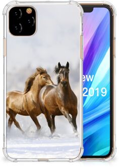 B2Ctelecom iPhone 11 Pro Max Case Anti-shock Paarden