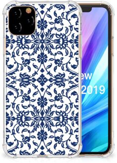 B2Ctelecom iPhone 11 Pro Max Case Flower Blue