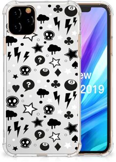 B2Ctelecom iPhone 11 Pro Max Extreme Case Zilver Punk