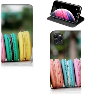 B2Ctelecom iPhone 11 Pro Max Flip Style Cover Macarons