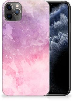 B2Ctelecom iPhone 11 Pro Max Hoesje maken Pink Purple Paint