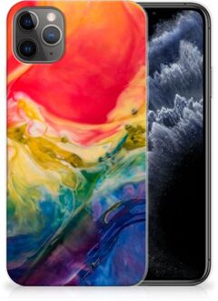 B2Ctelecom iPhone 11 Pro Max Hoesje maken Watercolor Dark