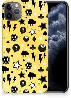 B2Ctelecom iPhone 11 Pro Max Silicone Back Case Punk Yellow