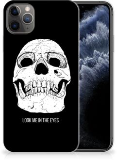 B2Ctelecom iPhone 11 Pro Max Silicone Back Case Skull Eyes