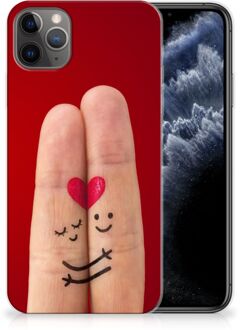 B2Ctelecom iPhone 11 Pro Max Silicone Back Cover Liefde