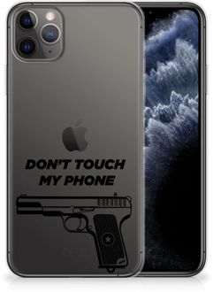 B2Ctelecom iPhone 11 Pro Max Silicone-hoesje Pistol DTMP