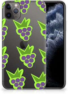 B2Ctelecom iPhone 11 Pro Max Siliconen Case Druiven