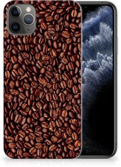 B2Ctelecom iPhone 11 Pro Max Siliconen Case Koffiebonen